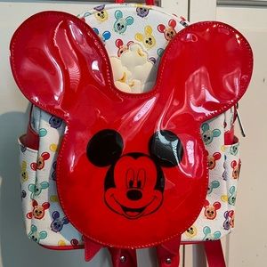 NWT loungefly Mickey Balloon Popcorn buckets backpack